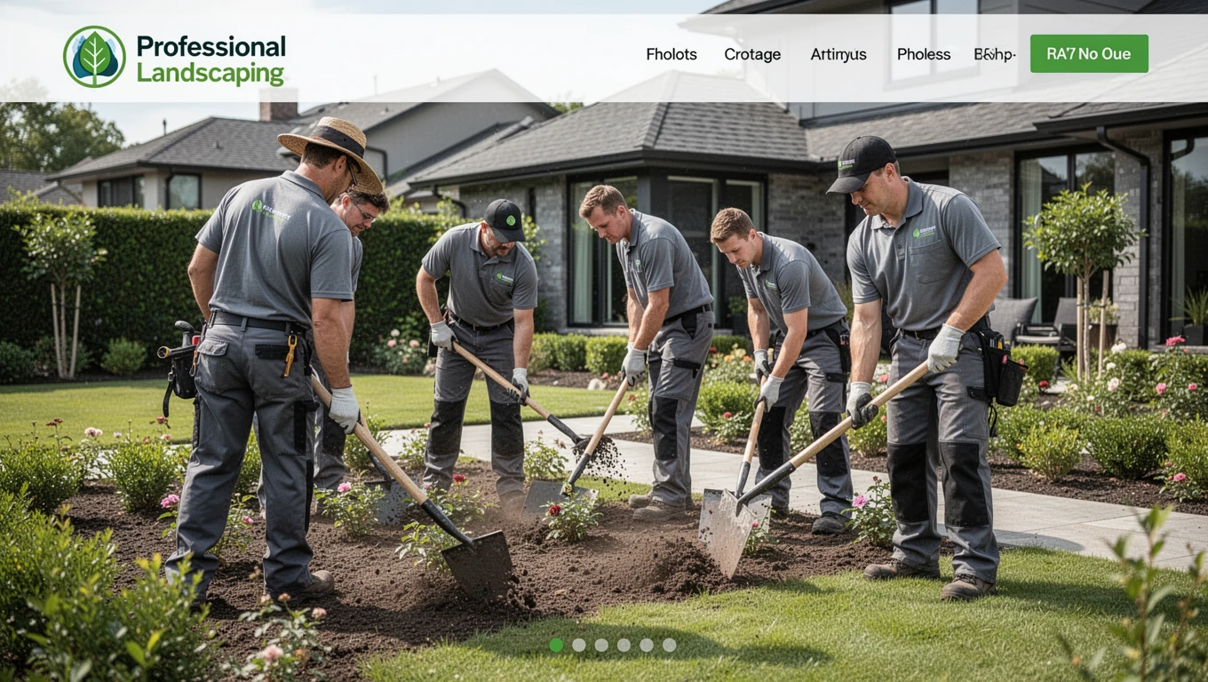Landscaping services