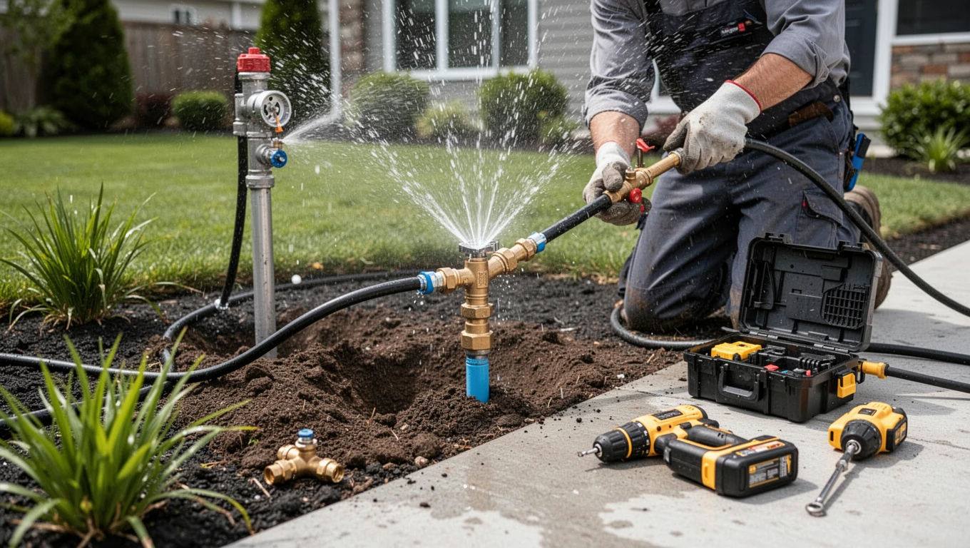 Sprinkler System Installation